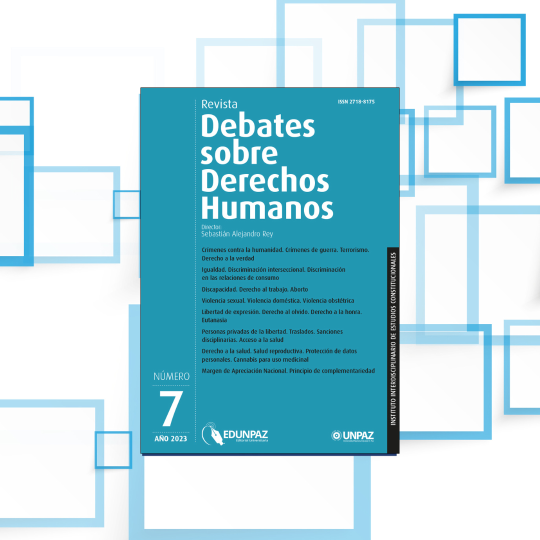 Nueva edición de la revista “Debates sobre Derechos Humanos”