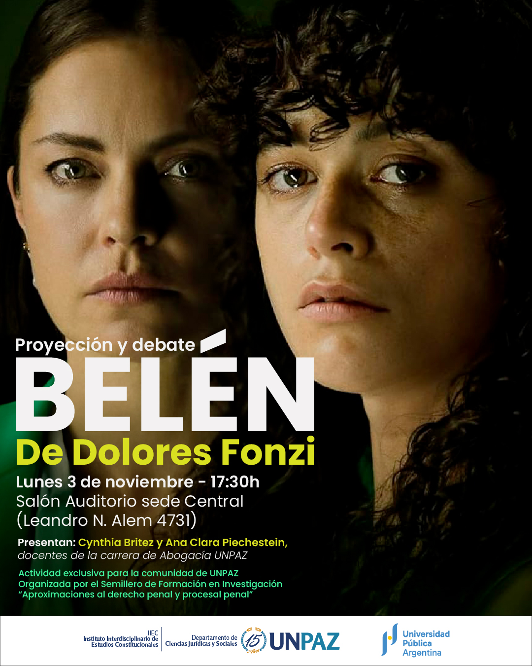 Proyección y debate de la película "Belén"